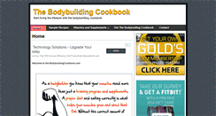 Desktop Screenshot of bodybuildingcookbook.com