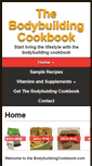 Mobile Screenshot of bodybuildingcookbook.com